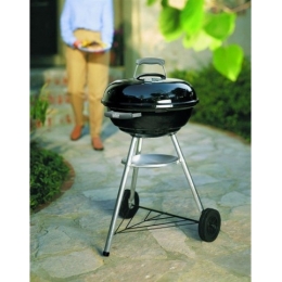 Угольный гриль Weber Compact Kettle 47 см черный