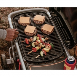 Портативний газовий гриль Weber Traveler Stealth Edition чорний