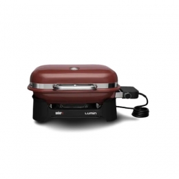 Електричний гриль Weber Lumin Compact 1000 червоний