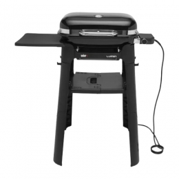Електричний гриль Weber Lumin Compact 1000 чорний + підставка