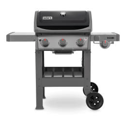 Газовий гриль Weber Spirit E-320 GBS чорний