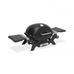 Портативний газовий гриль Weber Q1200N з бічними столиками, чорний 1501070