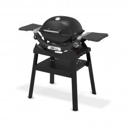 Портативний газовий гриль Weber Q 1200N з бічними столиками та компактною підставкою 1501085