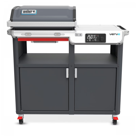 Електричний гриль Weber Verve Smart, сірий (двозонний) 1501474