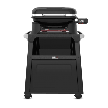 Электрический гриль Weber Lumin Smart с премиум тележкой, черный 1501663