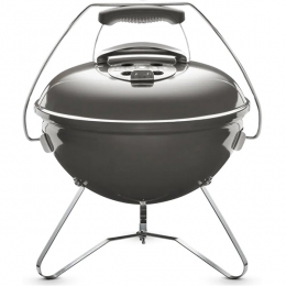 Вугільний гриль Weber Smokey Joe Premium 37 см димчастий