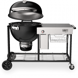 Вугільний гриль Weber Summit Kamado S6 Grill Center чорний