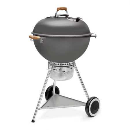 Вугільний гриль Weber 70th Anniversary Kettle 57 см сiрий металік