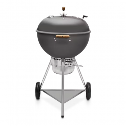 Вугільний гриль Weber 70th Anniversary Kettle 57 см сiрий металік