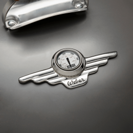 Вугільний гриль Weber 70th Anniversary Kettle 57 см сiрий металік