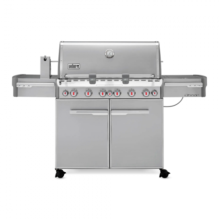 Газовый гриль Weber Summit S-670 GBS нержавеющая сталь