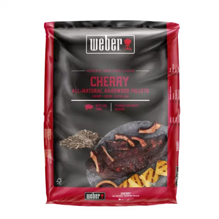 Древесные пеллеты Weber FSC Cherry (вишня), 8 кг 3401050
