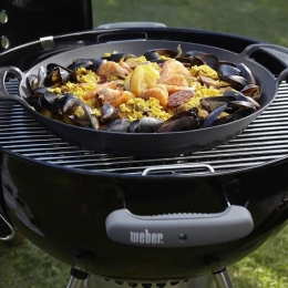 Сковорода ВОК со вставкой-пароваркой и крышкой для Gourmet BBQ System