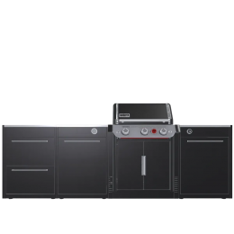 Вулична барбекю кухня (острів) для гриля Genesis EP-335w Weber BBQ Kitchen Gas 331 Вулична барбекю кухня (острів) для гриля Genesis EP-335w Weber BBQ Kitchen Gas 331