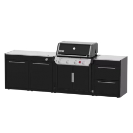 Уличная барбекю-кухня (остров) для гриля Genesis EPX-335 Weber BBQ Kitchen Gas 331