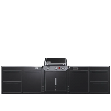 Вулична барбекю кухня (острів) для гриля Genesis EPX-335 Weber BBQ Kitchen Gas 431